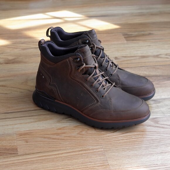 Rockport NEW Total Motion Men’s Waterproof Sport Brown Hiking Boot C15723 9.5W main image 11